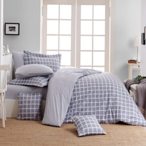 keep london dolce sleep series natural cotton(doğal pamuk) Çift kişilik nevresim takımı gri