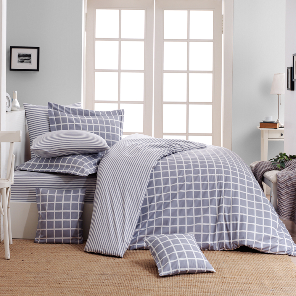 keep london dolce sleep series natural cotton(doğal pamuk) Çift kişilik nevresim takımı gri