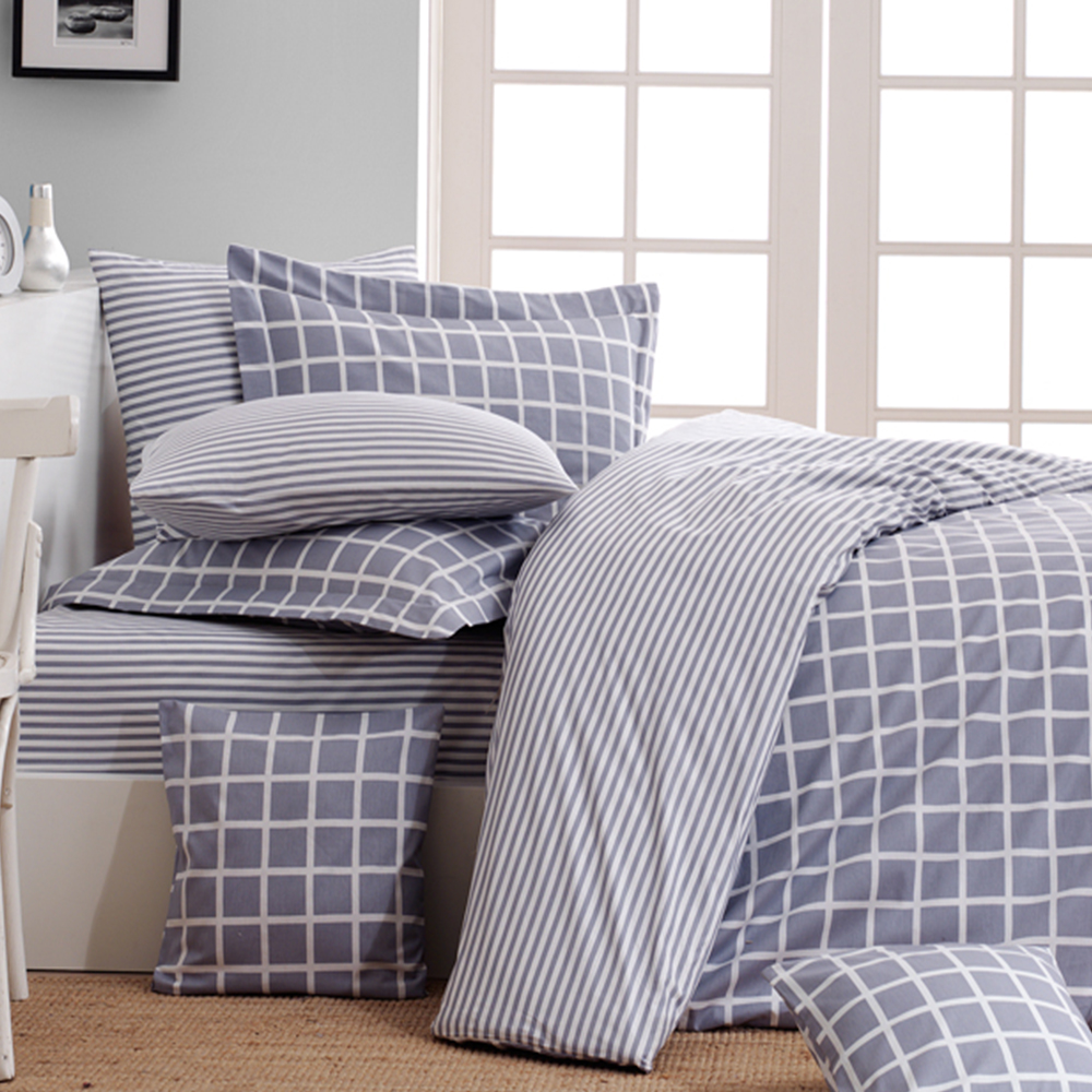 keep london dolce sleep series natural cotton(doğal pamuk) Çift kişilik nevresim takımı gri