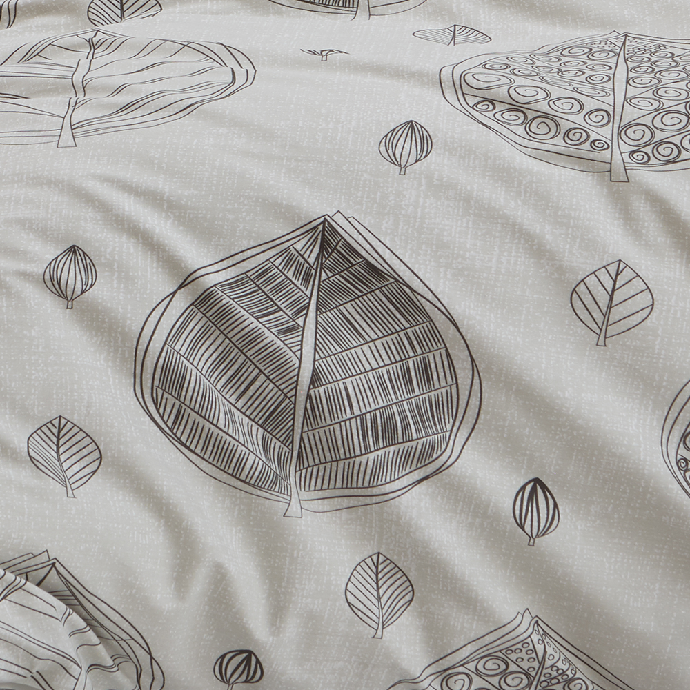 keep london dolce sleep series natural cotton(doğal pamuk) Çift kişilik nevresim takımı gri (copy)