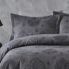 keep london dolce sleep series natural cotton(doğal pamuk) Çift kişilik nevresim takımı gri (copy)