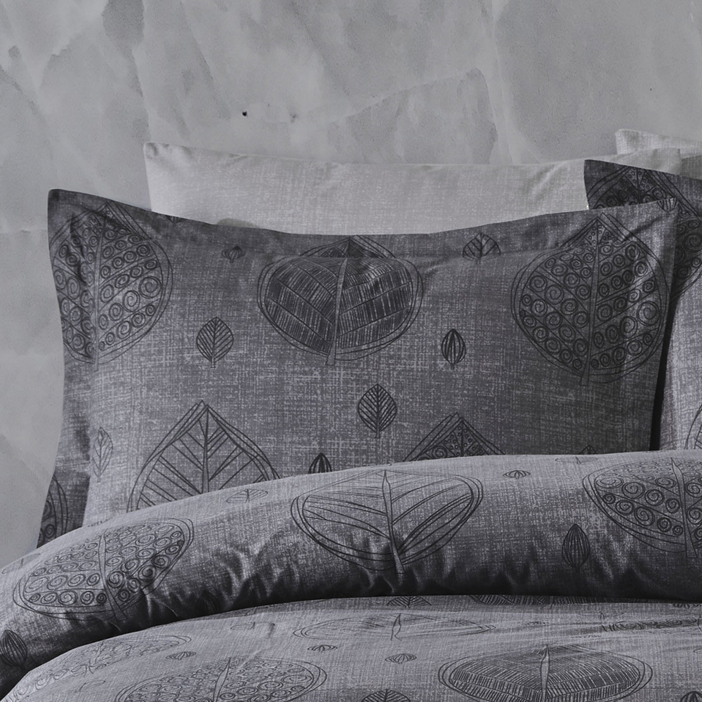 keep london dolce sleep series natural cotton(doğal pamuk) Çift kişilik nevresim takımı gri (copy)