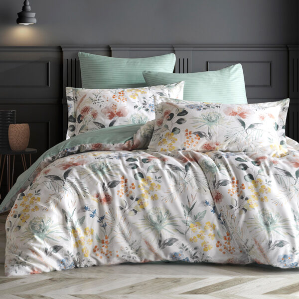 keep london dolce sleep series natural cotton(doğal pamuk) Çift kişilik nevresim takımı krem (copy)