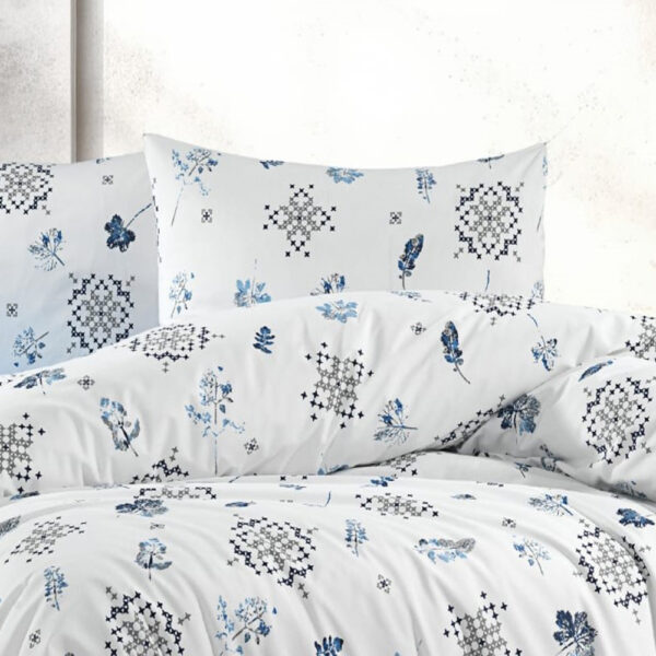 keep london home series natural cotton(doğal pamuk) tek kişilik nevresim takımı gri (copy)