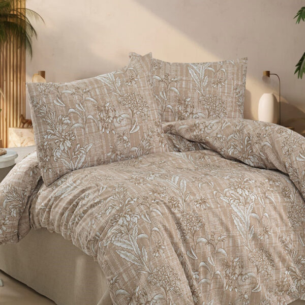 keep london home series natural cotton(doğal pamuk) tek kişilik nevresim takımı gri (copy)