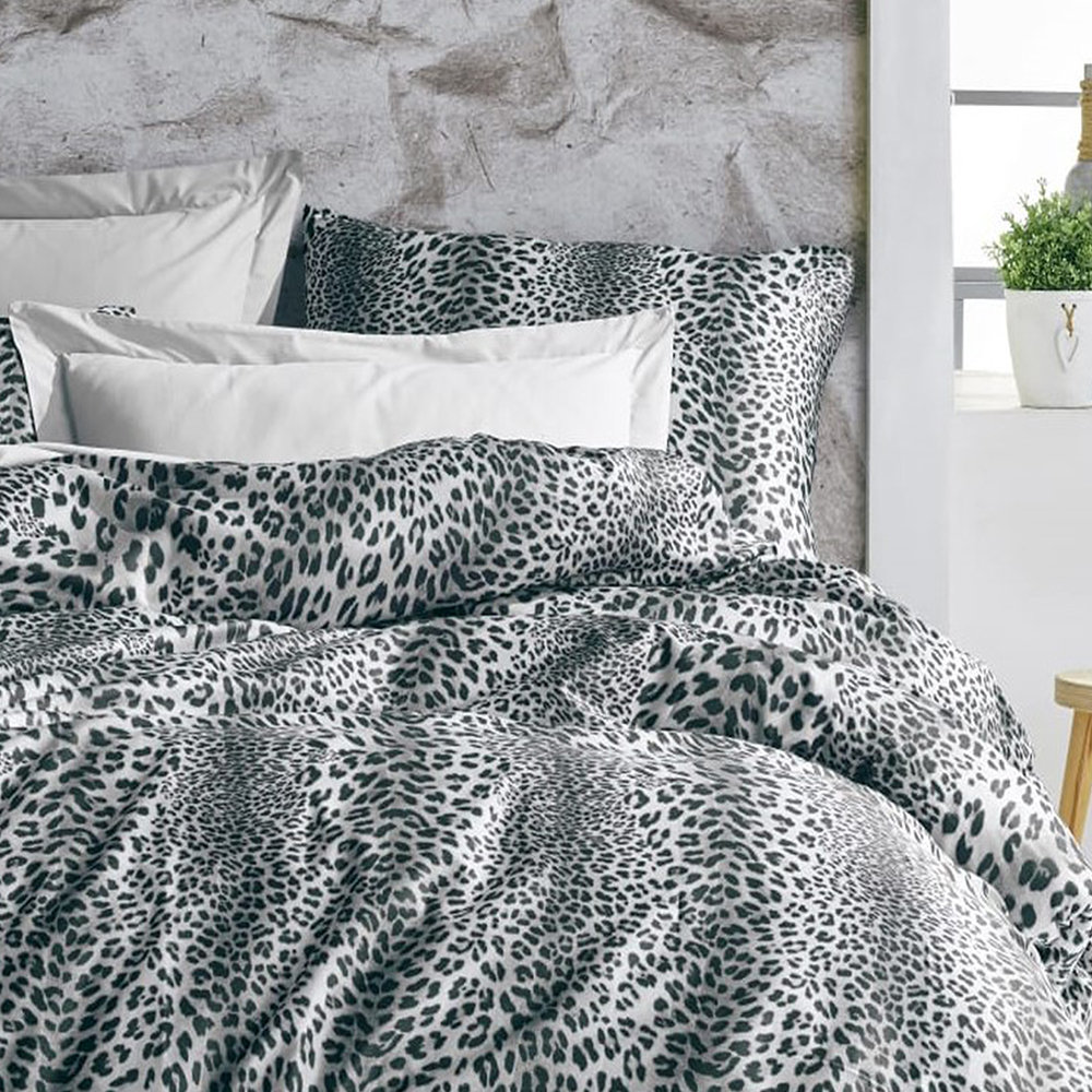 keep london home series natural cotton(doğal pamuk) Çift kişilik nevresim takımı kahverengi (copy)