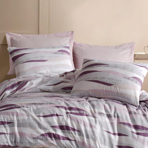 keep london home series natural cotton(doğal pamuk) Çift kişilik nevresim takımı leopar gri (copy)