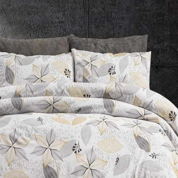 keep london home series natural cotton(doğal pamuk) tek kişilik nevresim takımı yelpaze (copy)