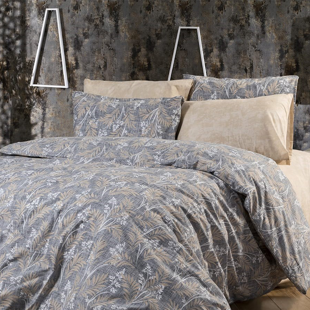 keep london home series natural cotton(doğal pamuk) tek kişilik nevresim takımı pudra (copy)