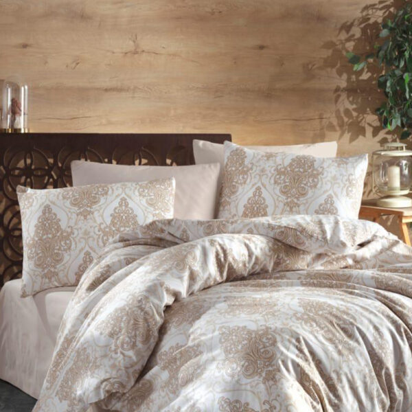 keep london home series natural cotton(doğal pamuk) tek kişilik nevresim takımı gri (copy)