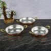 Keep London Kitchen Copper Hitit Serisi 3 'lü El Yapımı Özel Tasarım Bakır Sahan Seti