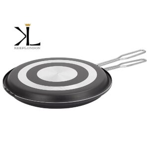 keep london kitchen cooker serisi fish freyer 32cm granit Çift taraflı İkiz balık pişirme tavası