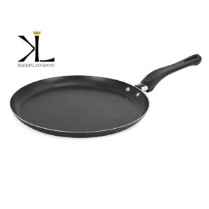 keep london kitchen cooker serisi grey granit kaplama alüminyum döküm 28cm krep tavası