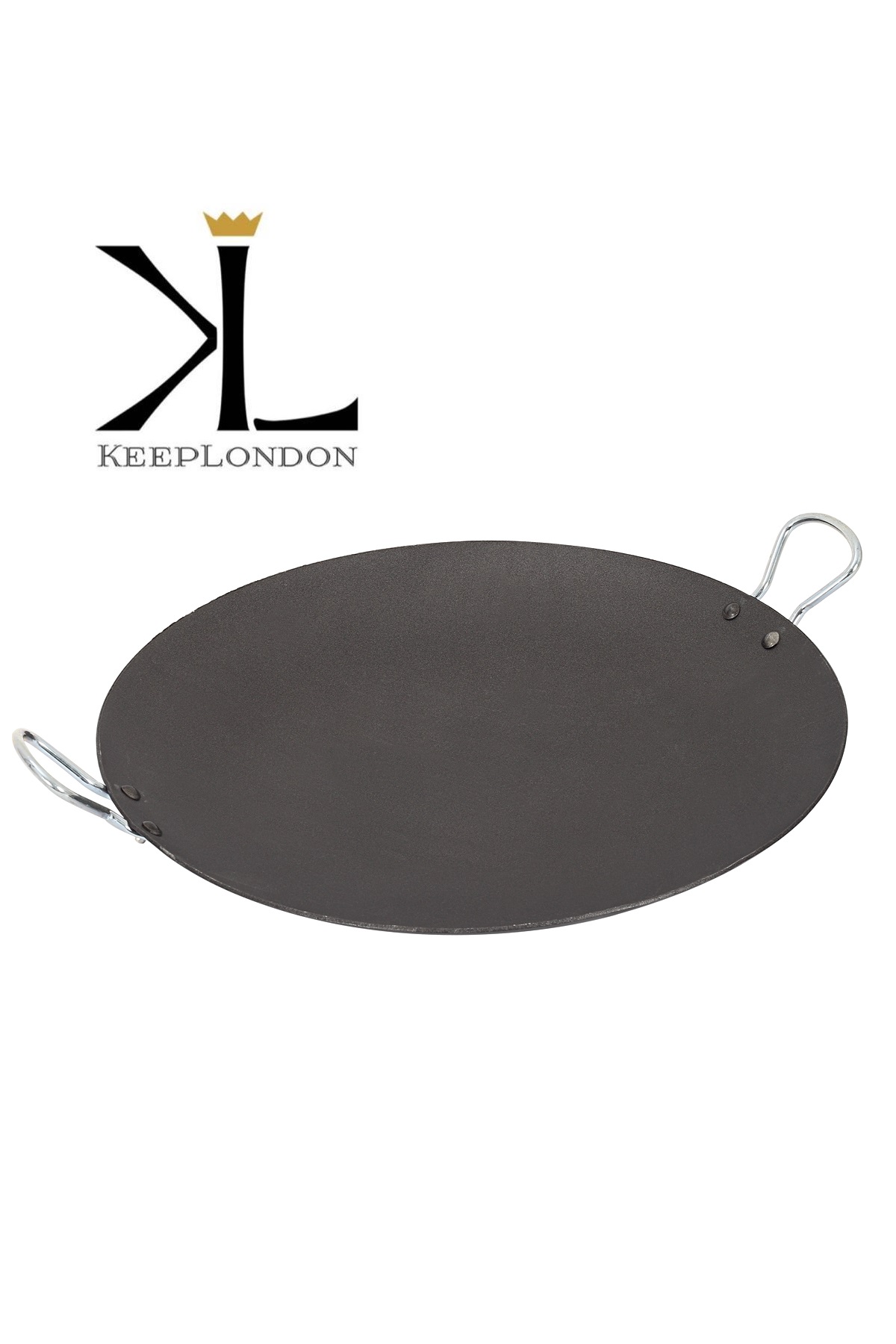 keep london kitchen cooker seris 24 cm alüminyum döküm teflon kaplama yanmaz yapışmaz saç kavurma tavası