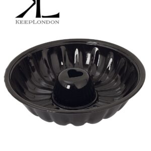 keep london kitchen cooker serisi siyah emaye kek kalıbı