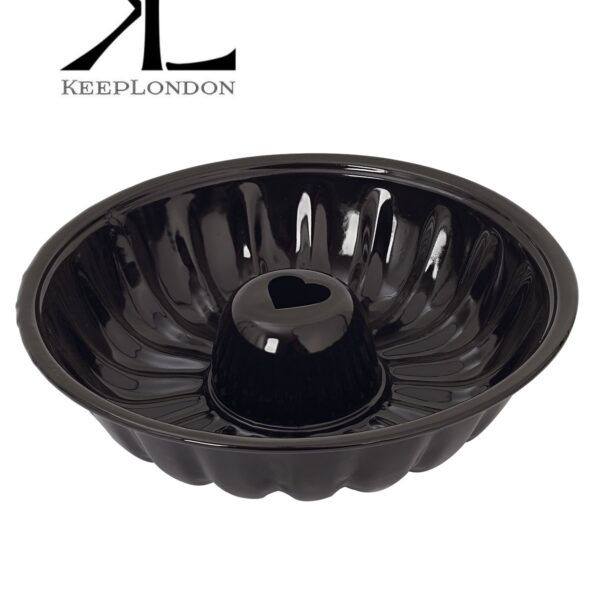 keep london kitchen cooker serisi siyah emaye kek kalıbı