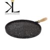Keep London Kitchen Cooker Serisi Alüminyum Döküm 36 cm Granit Kaplama Yanmaz Yapışmaz Krep ve Gözleme Tavası