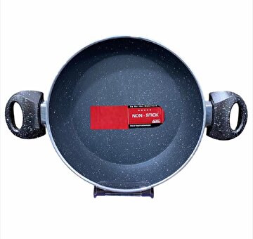 keep london kitchen ephesus serisi granit 4mm 24cm Çift kulplu yanmaz sahan