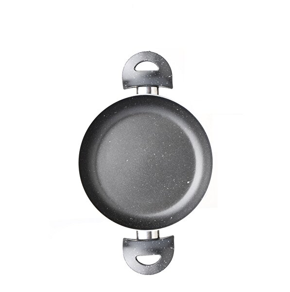 keep london kitchen moonstone serisi 22cm classy cooker grey dotty siyah gri granit kaplama sahan