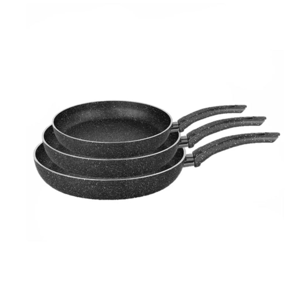 keep london cooker serisi 20 24 28cm döküm ve granit tava seti