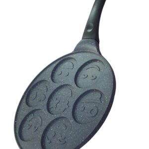 keep london cooker serisi granit döküm emojili 26cm pancake tavası