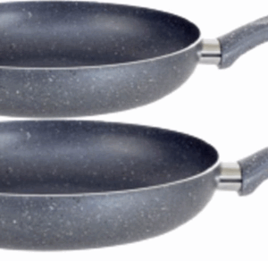 keep london cooker serisi granit döküm 2'li tava seti (20 24cm)