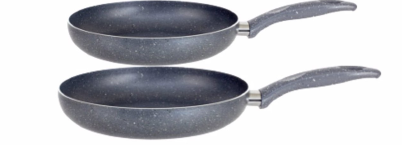 keep london cooker serisi granit döküm 2'li tava seti (20 24cm)