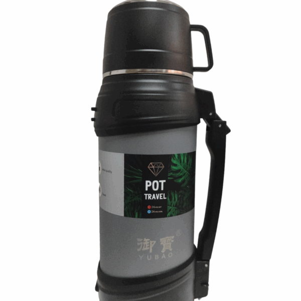 keep london paslanmaz Çelik Çift duvarlı 1200ml termos gri